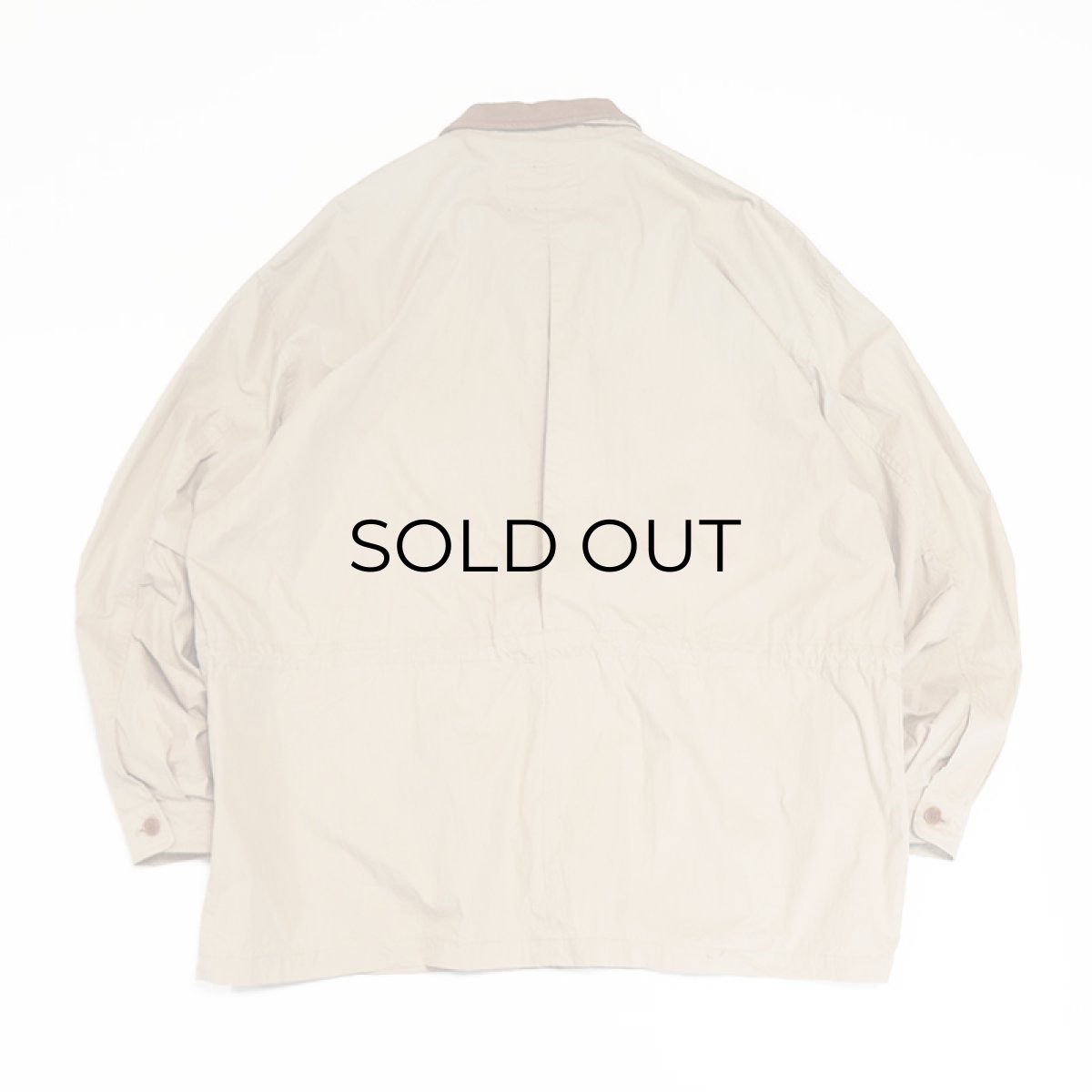 画像2: 80's Norm Thompson COTTON POPLIN TRAVELLER JACKET (2)