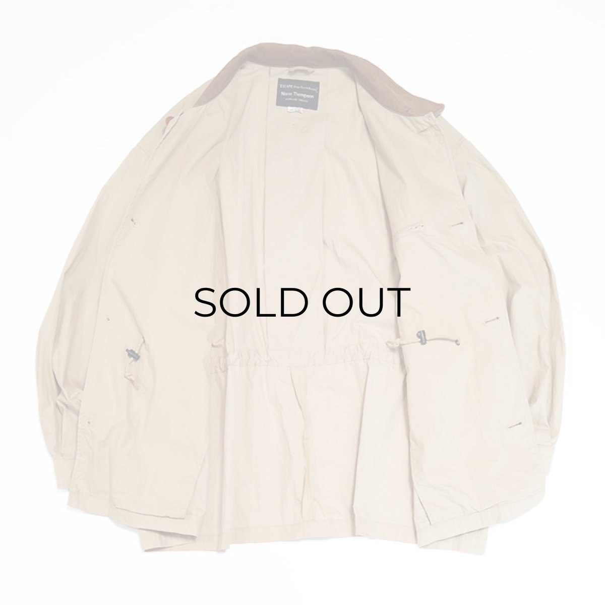 画像3: 80's Norm Thompson COTTON POPLIN TRAVELLER JACKET (3)