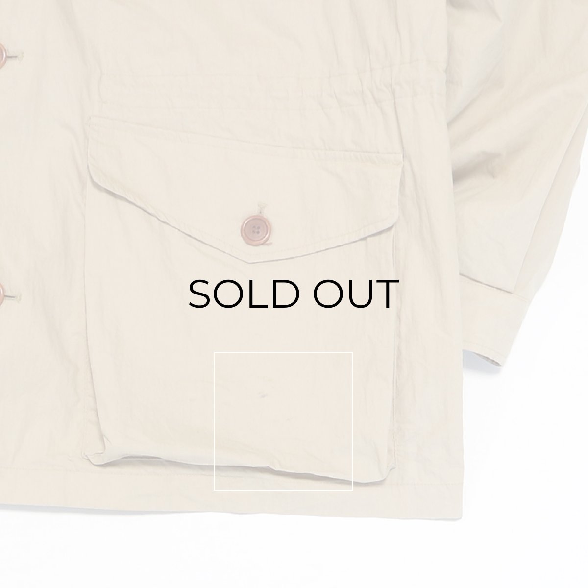 画像13: 80's Norm Thompson COTTON POPLIN TRAVELLER JACKET (13)