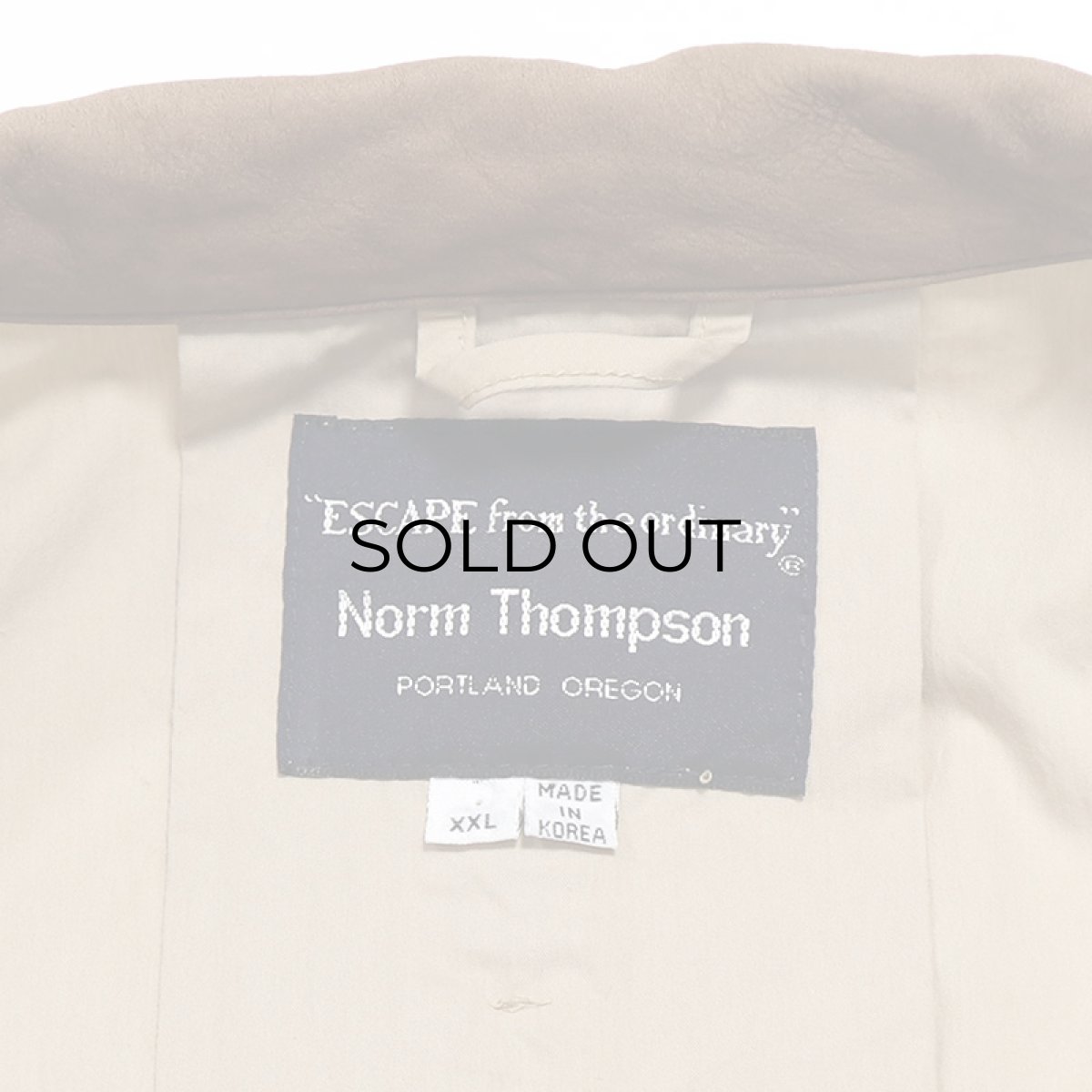 画像8: 80's Norm Thompson COTTON POPLIN TRAVELLER JACKET (8)