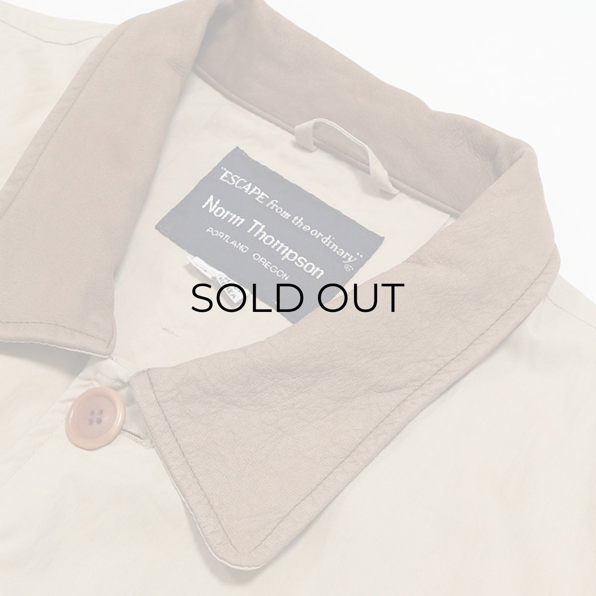 画像7: 80's Norm Thompson COTTON POPLIN TRAVELLER JACKET (7)