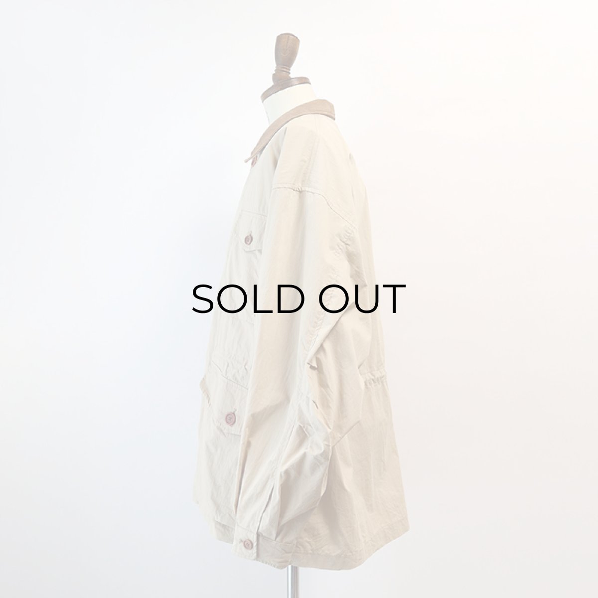 画像15: 80's Norm Thompson COTTON POPLIN TRAVELLER JACKET (15)