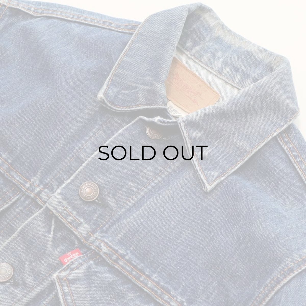 画像3: 70's Levi's 70505 DENIM TRUCKER JACKET (3)