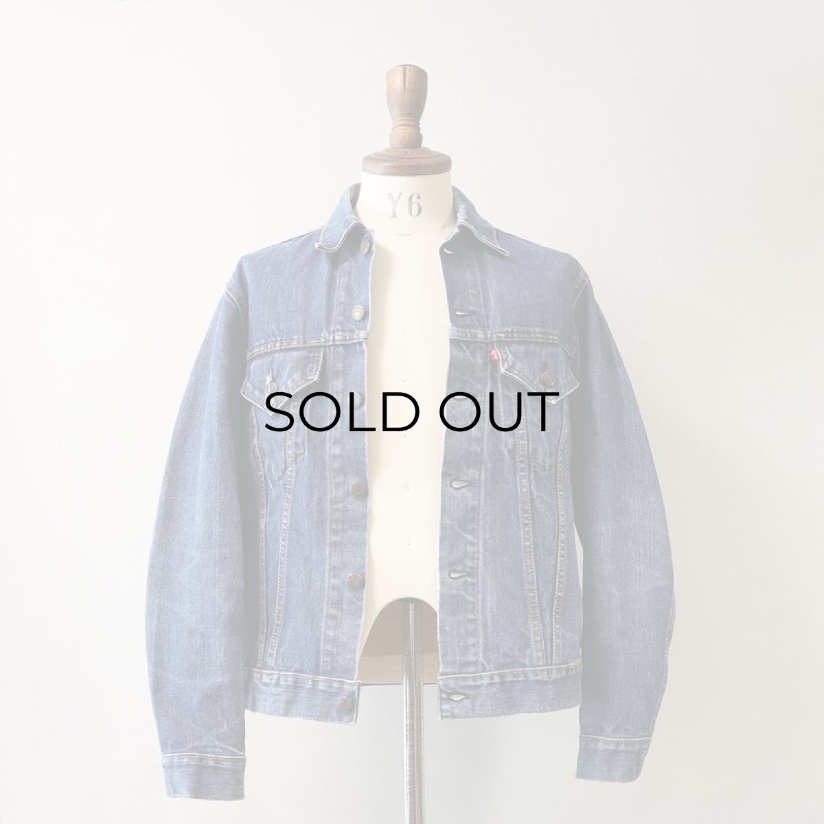 画像10: 70's Levi's 70505 DENIM TRUCKER JACKET (10)