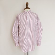 画像8: OLD Brooks Brothers COTTON STRIPE B/D SHIRT "MADE IN USA" (8)