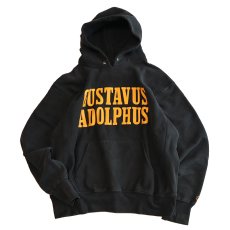 画像1: The Cotton Exchange REVERSE WEAVE style PRINT SWEAT PULLOVER PARKA "GUSTAVUS ADOLPHUS" (1)