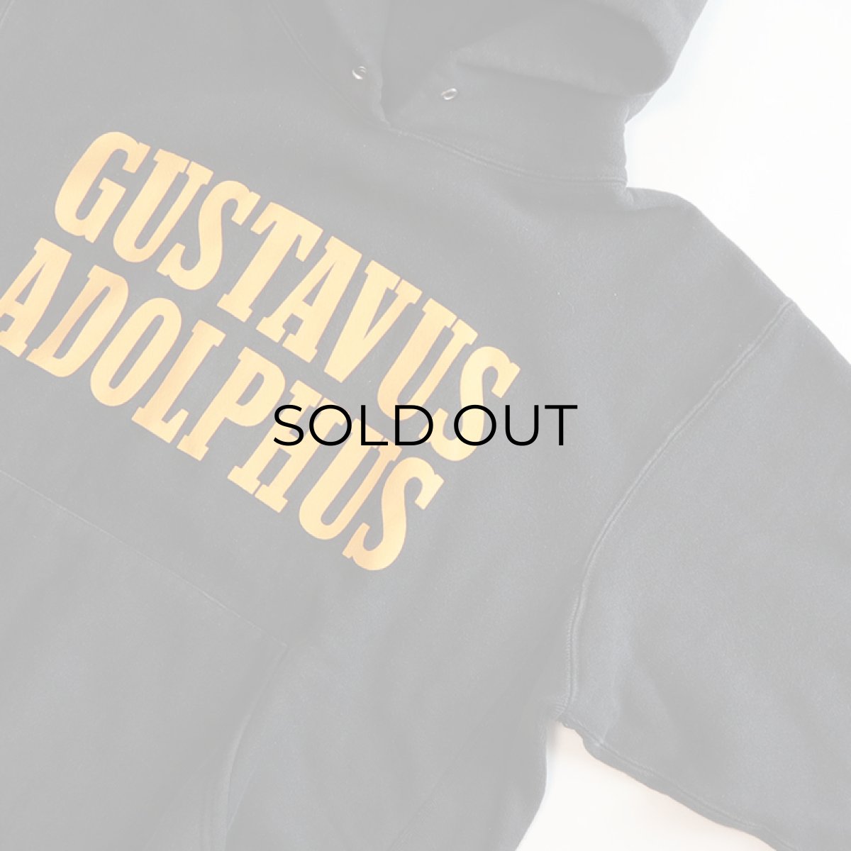 画像3: The Cotton Exchange REVERSE WEAVE style PRINT SWEAT PULLOVER PARKA "GUSTAVUS ADOLPHUS" (3)