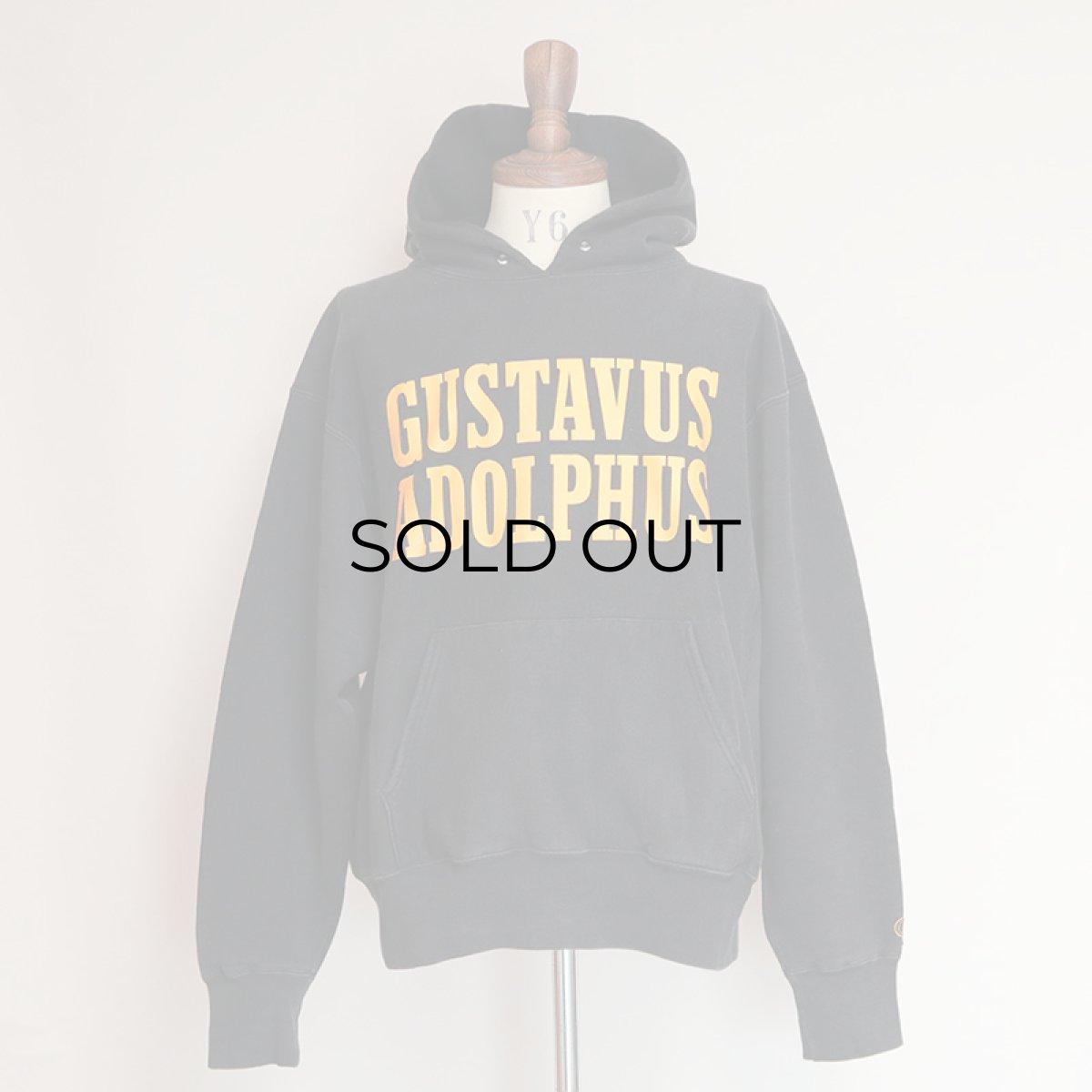 画像7: The Cotton Exchange REVERSE WEAVE style PRINT SWEAT PULLOVER PARKA "GUSTAVUS ADOLPHUS" (7)