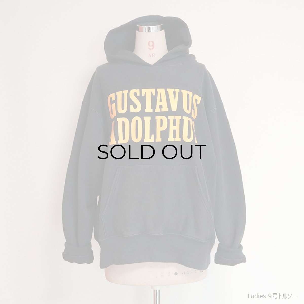 画像8: The Cotton Exchange REVERSE WEAVE style PRINT SWEAT PULLOVER PARKA "GUSTAVUS ADOLPHUS" (8)