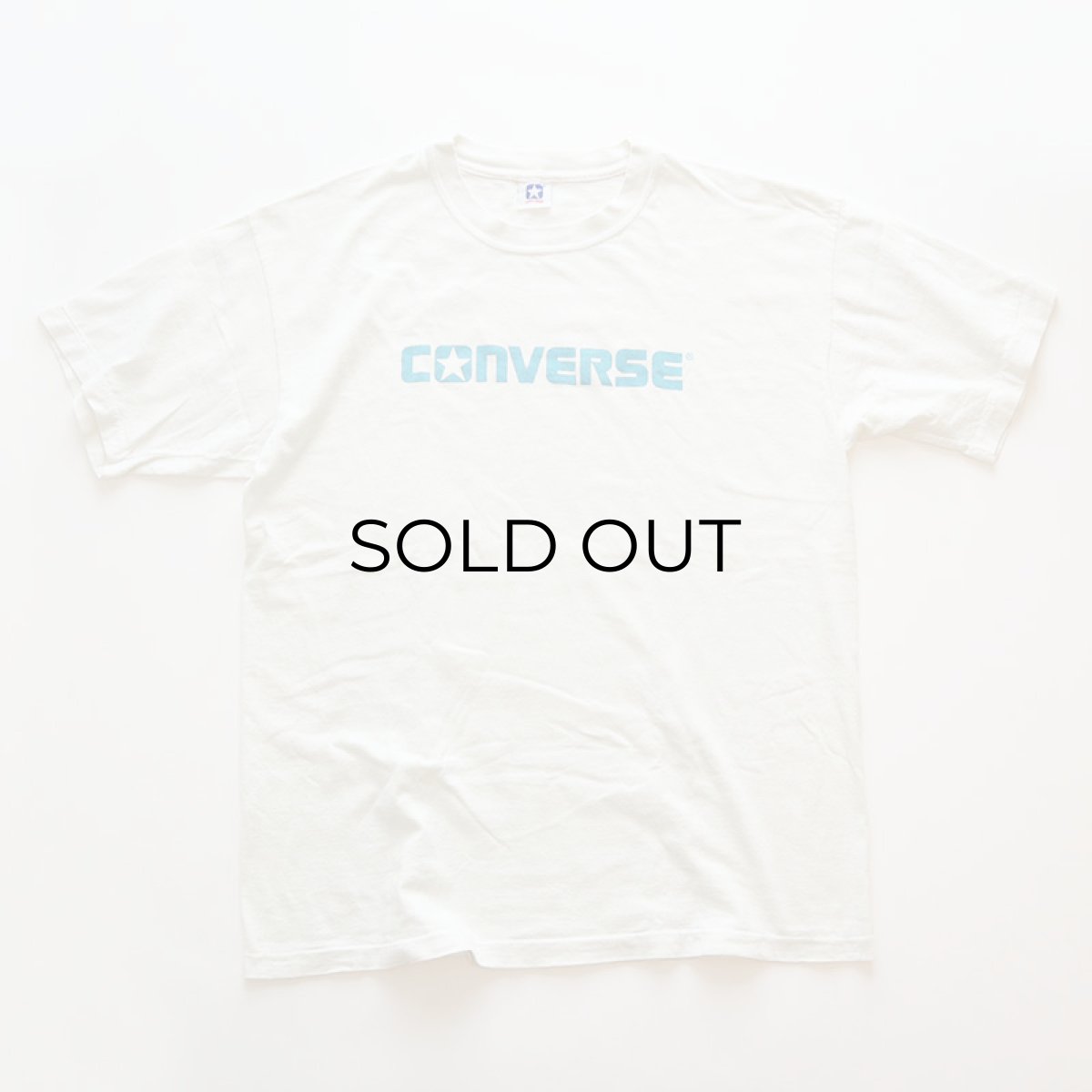 画像1: 80's CONVERSE COTTON LOGO PRINT S/S TEE (1)