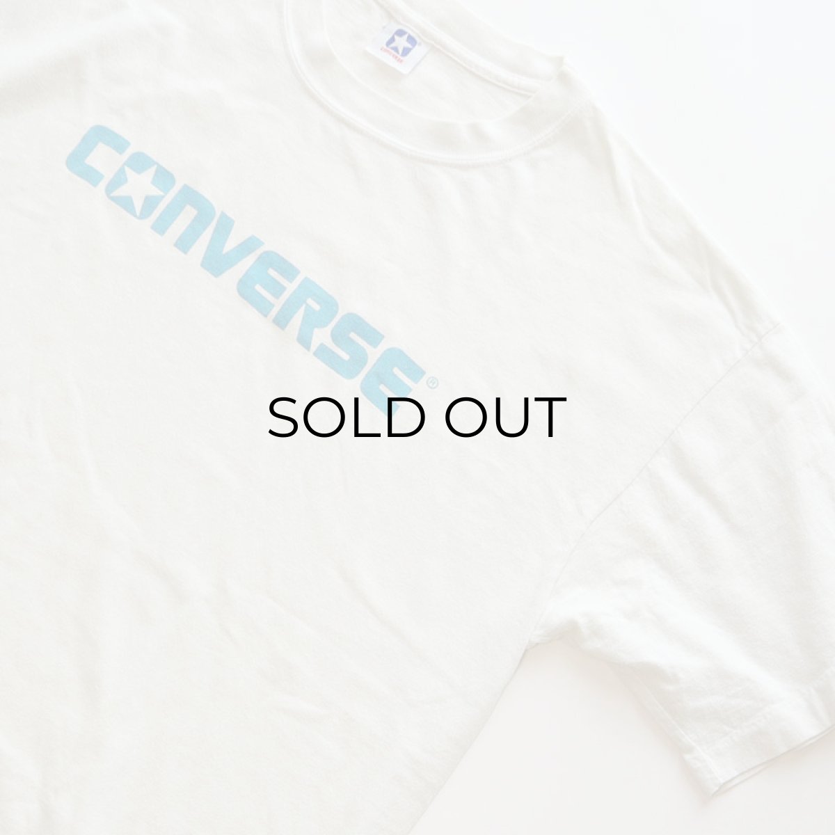 画像3: 80's CONVERSE COTTON LOGO PRINT S/S TEE (3)