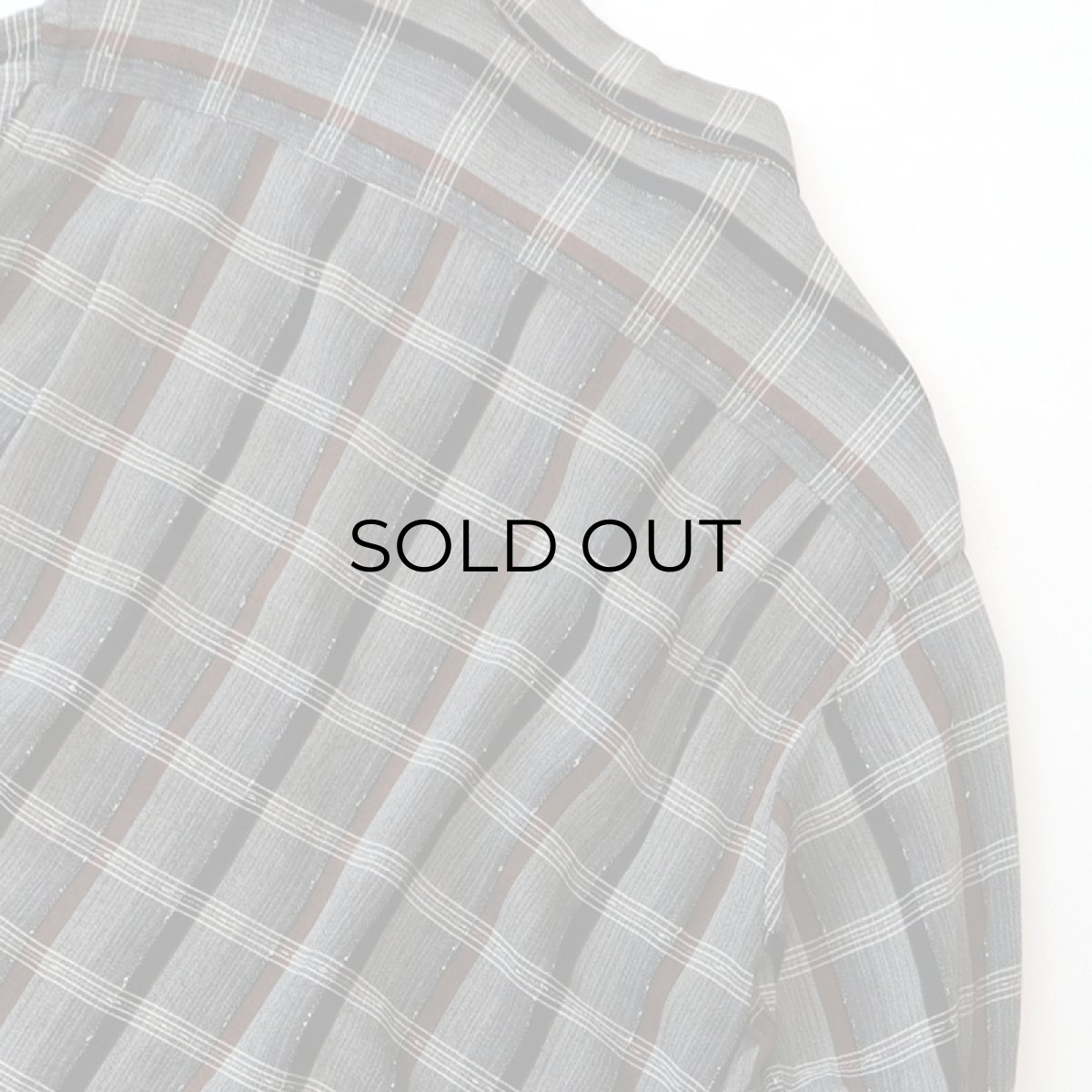 画像5: 50's-60's Pennleigh GRANELLA RAYON CHECK BOX SHIRT (5)