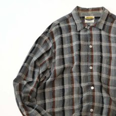 画像3: 50's-60's Pennleigh GRANELLA RAYON CHECK BOX SHIRT (3)