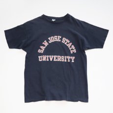 画像1: 70's Champion COTTON PRINT S/S TEE "SAN JOSE STATE UNIVERSTY" (1)