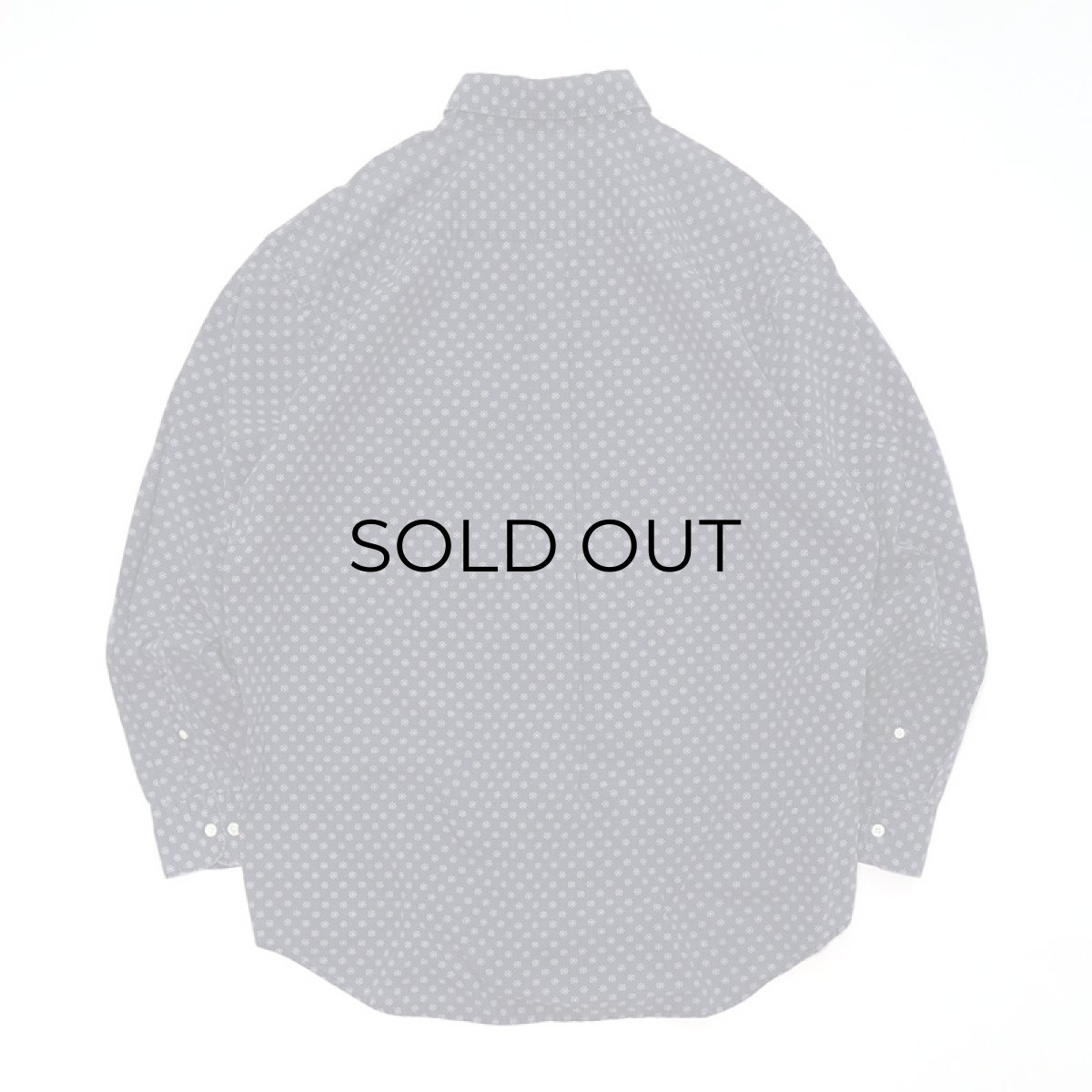 画像3: 〜90's BANANA REPUBLIC COTTON ALL OVER PATTERN B/D SHIRT (3)