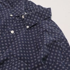 画像4: 〜90's BANANA REPUBLIC COTTON ALL OVER PATTERN B/D SHIRT (4)