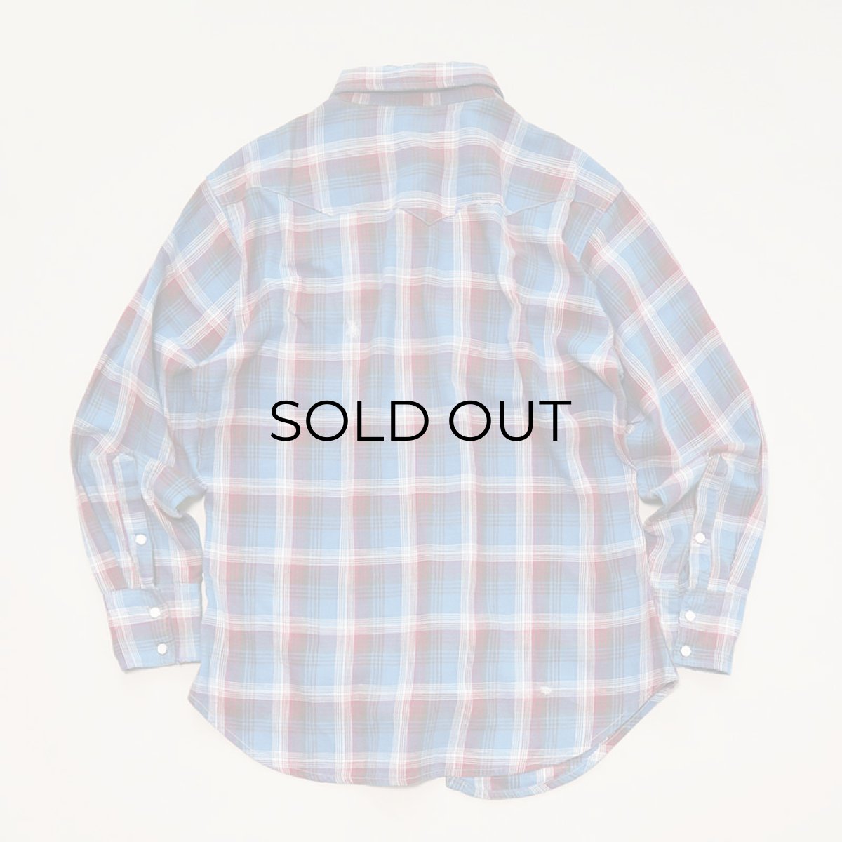 画像2: 60's PENNEY'S "FOREMOST" COTTON CHECK WESTERN SHIRT (2)