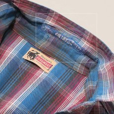 画像5: 60's PENNEY'S "FOREMOST" COTTON CHECK WESTERN SHIRT (5)