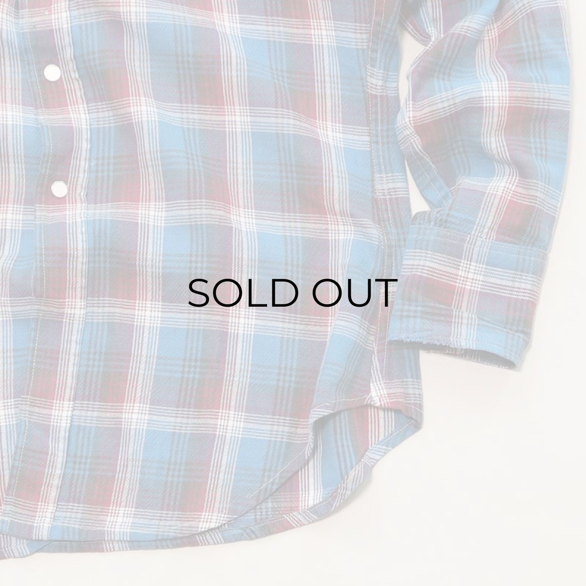 画像4: 60's PENNEY'S "FOREMOST" COTTON CHECK WESTERN SHIRT (4)