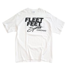 画像2: 〜90's PUMA COTTON W-PRINT S/S TEE "FLEET FEET Sports" (2)