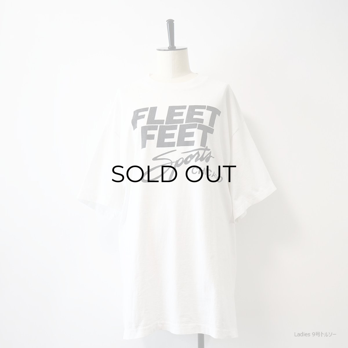 画像13: 〜90's PUMA COTTON W-PRINT S/S TEE "FLEET FEET Sports" (13)