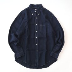 画像1: Brooks Brothers IRISH LINEN B/D SHIRT "OVER DYED" (1)