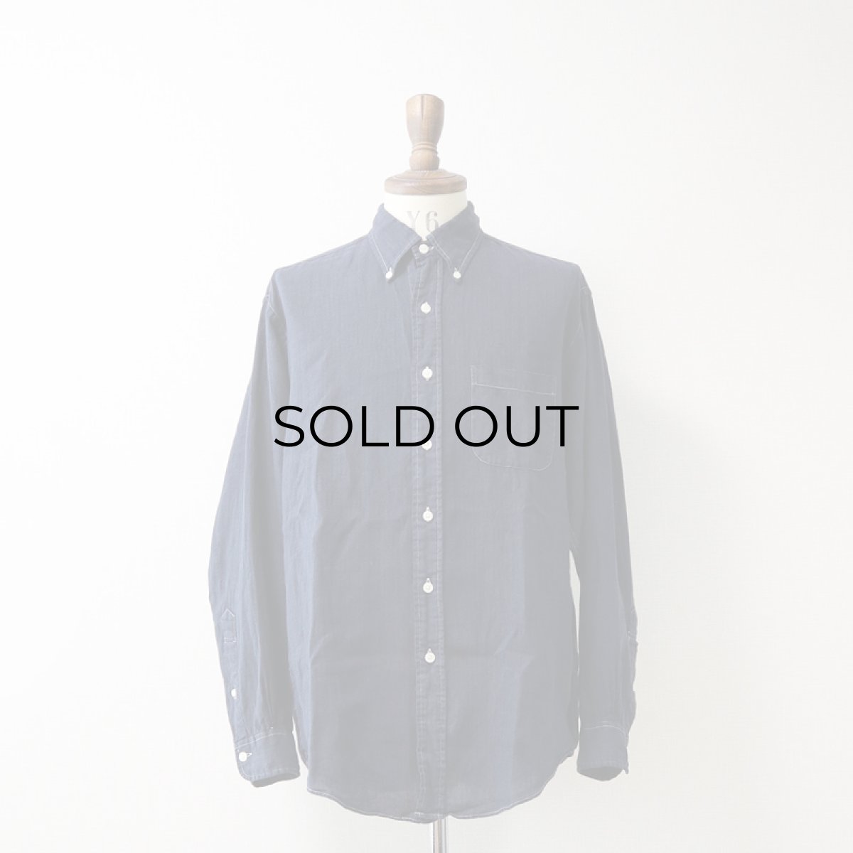 画像8: Brooks Brothers IRISH LINEN B/D SHIRT "OVER DYED" (8)