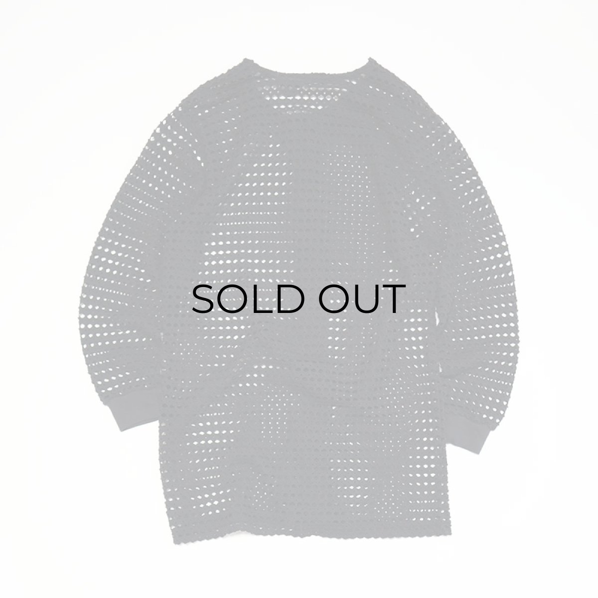画像3: WET WORKS MESH CARDIGAN (3)