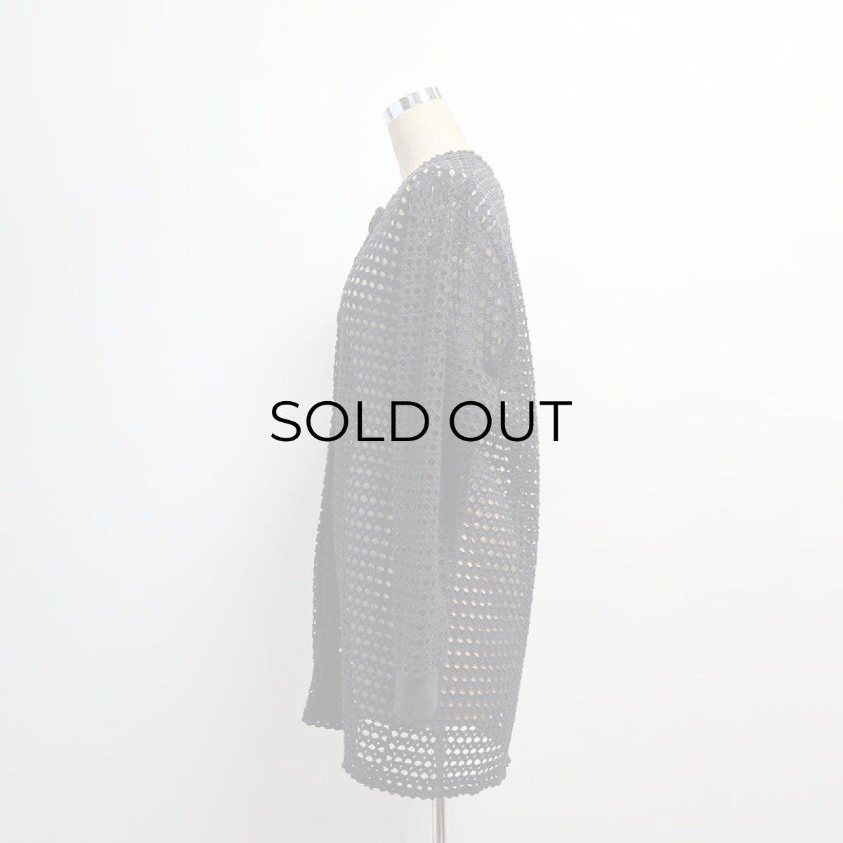 画像10: WET WORKS MESH CARDIGAN (10)