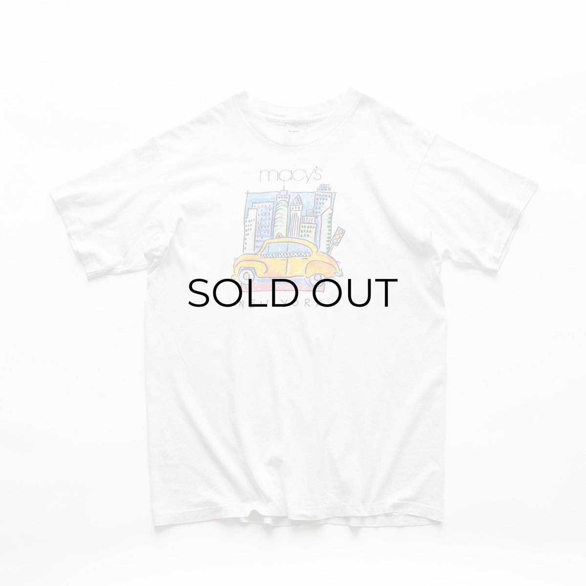 画像1: 90's CYRK SPORT COTTON PRINT S/S TEE "macy's" "MADE IN USA" (1)