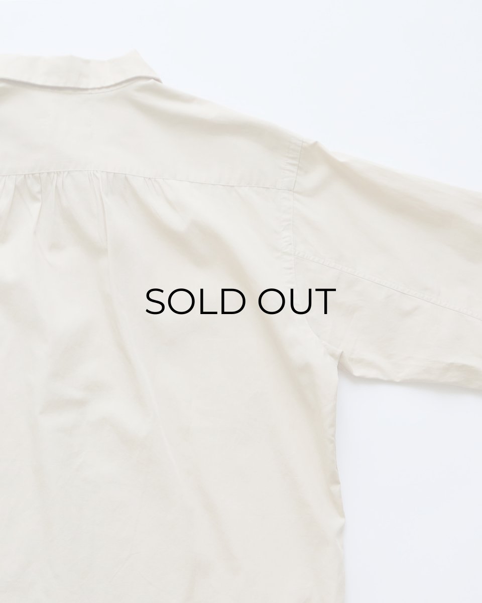画像5: 50's MARSHALL FIELD & COMPANY PIMA COTTON LOOP COLLAR BOX SHIRT (5)