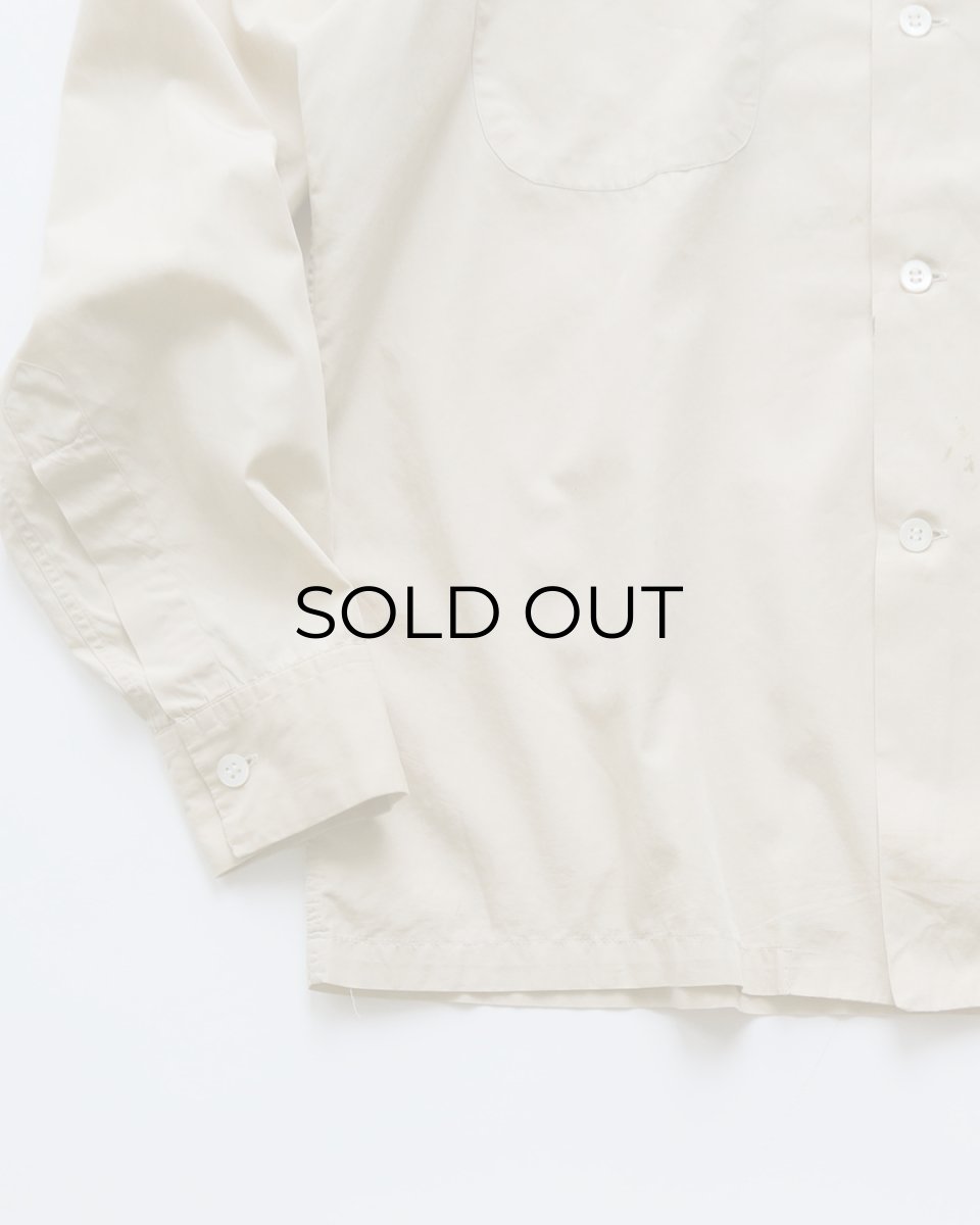 画像4: 50's MARSHALL FIELD & COMPANY PIMA COTTON LOOP COLLAR BOX SHIRT (4)