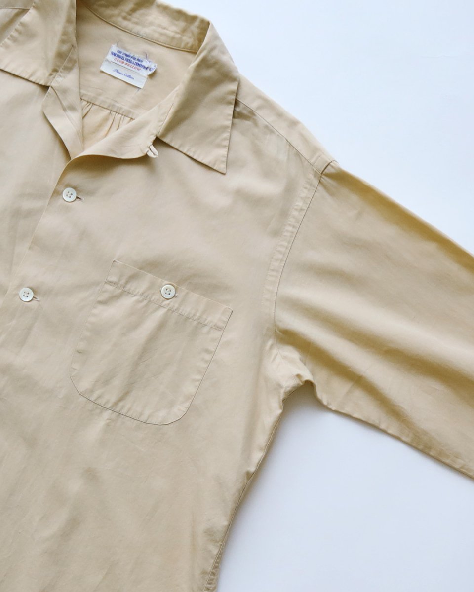 画像3: 50's MARSHALL FIELD & COMPANY PIMA COTTON LOOP COLLAR BOX SHIRT (3)