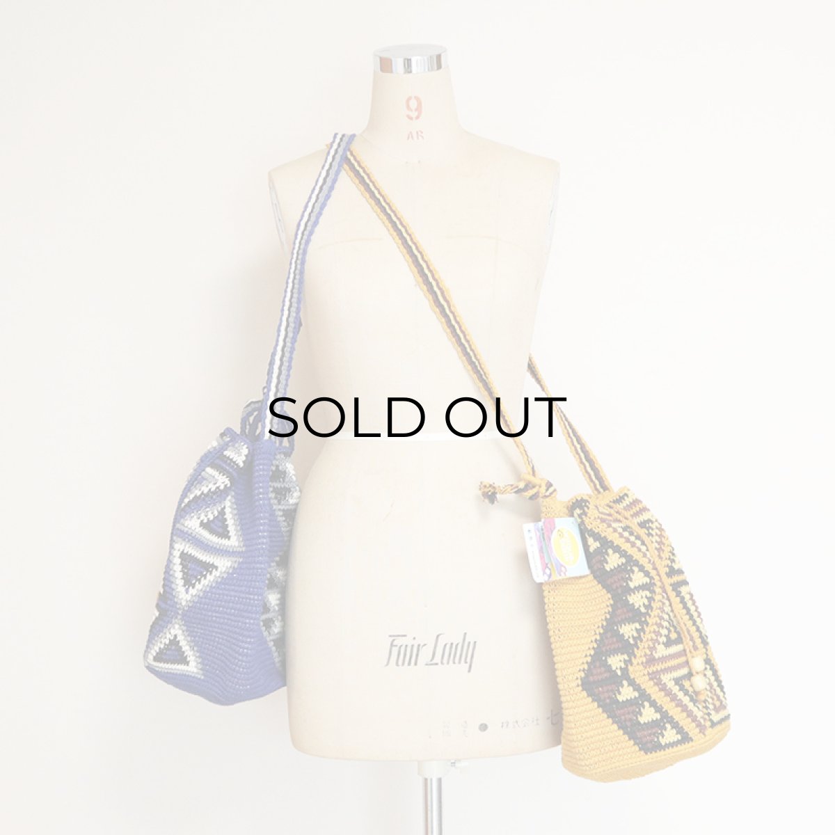 画像7: 【NEW】Unique Batik Carryall Shoulder Bag (7)