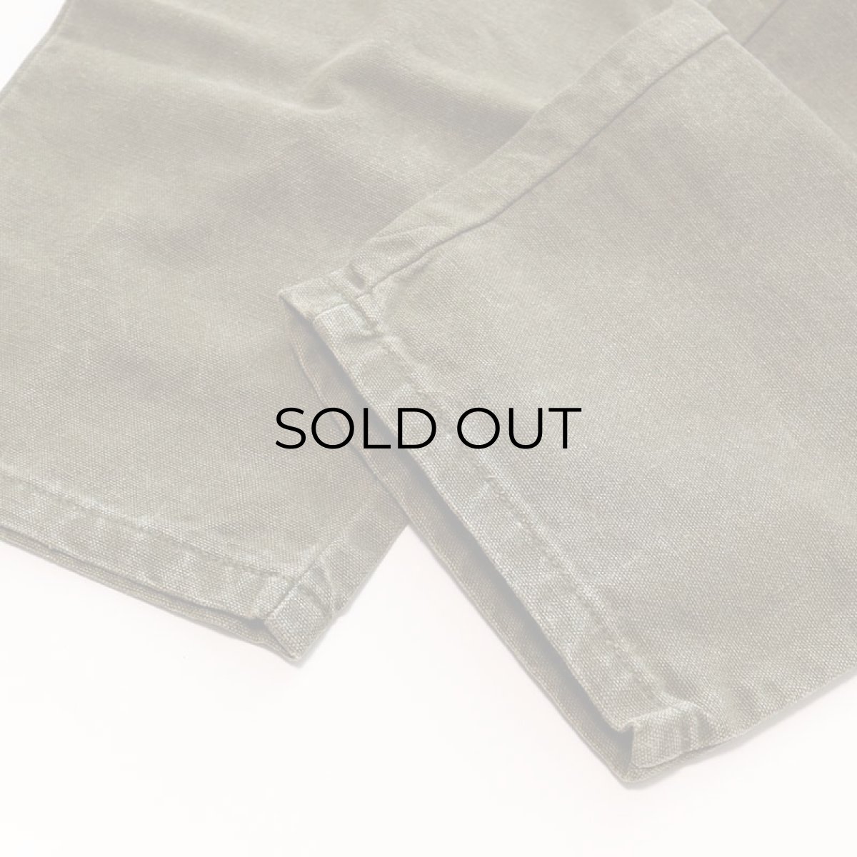 画像15: 〜80's Lee COTTON CANVAS BAKER style CARGO PANTS "ONE WASHED"【表記 W31 x L34 】 (15)