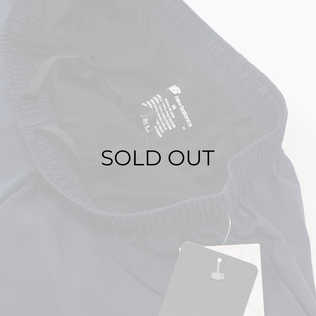 画像6: US NAVY by New Balance POLYESTER GYM SHORTS "DEADSTOCK"【Size : M】 (6)