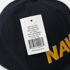 画像7: US NAVY TWILL PHYSICAL TRAINING BALLCAP "DEADSTOCK" (7)