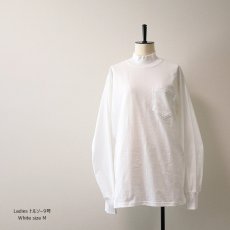 画像8: 【NEW】 LIFEWEAR COTTON MOCK NECK L/S POCKET TEE "MADE IN USA" (8)