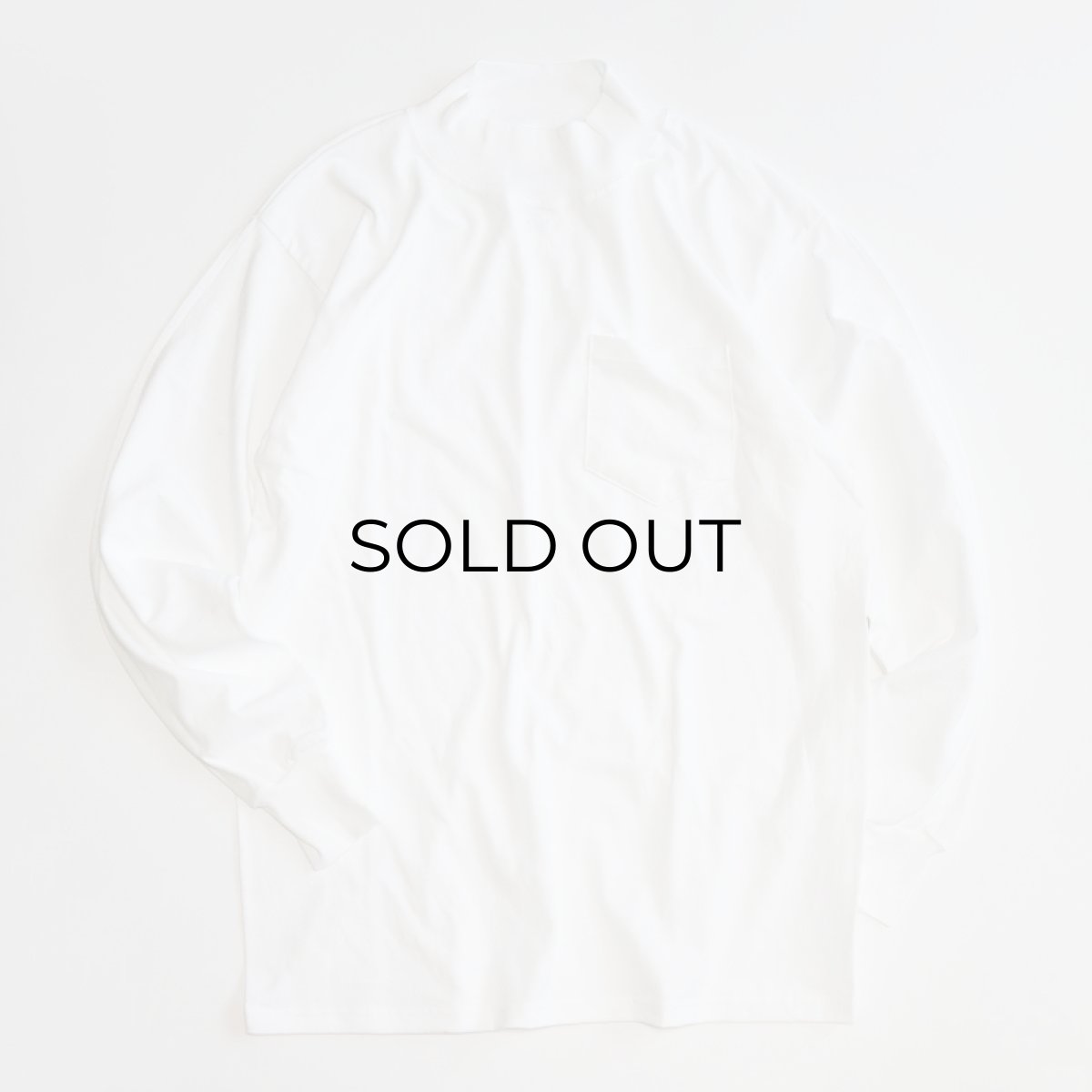 画像15: 【NEW】 LIFEWEAR COTTON MOCK NECK L/S POCKET TEE "MADE IN USA" (15)