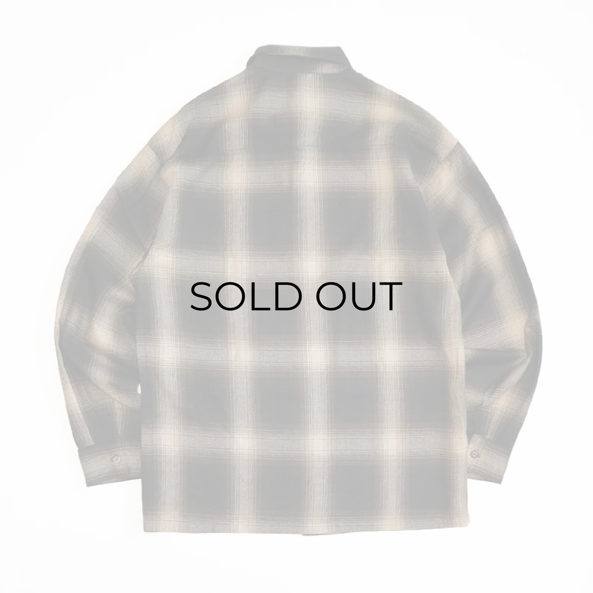 画像12: 【NEW】 CalTop OMBRE CHECK L/S BOX SHIRT "MADE IN USA" (12)