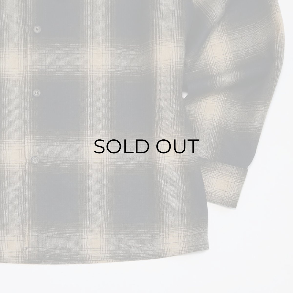 画像14: 【NEW】 CalTop OMBRE CHECK L/S BOX SHIRT "MADE IN USA" (14)