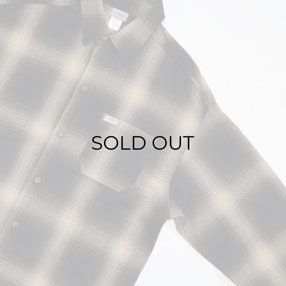 画像13: 【NEW】 CalTop OMBRE CHECK L/S BOX SHIRT "MADE IN USA" (13)