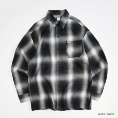 画像2: 【NEW】 CalTop OMBRE CHECK L/S BOX SHIRT "MADE IN USA" (2)