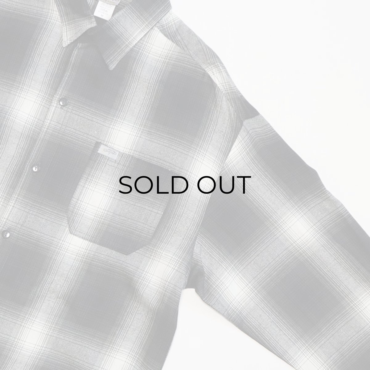 画像4: 【NEW】 CalTop OMBRE CHECK L/S BOX SHIRT "MADE IN USA" (4)