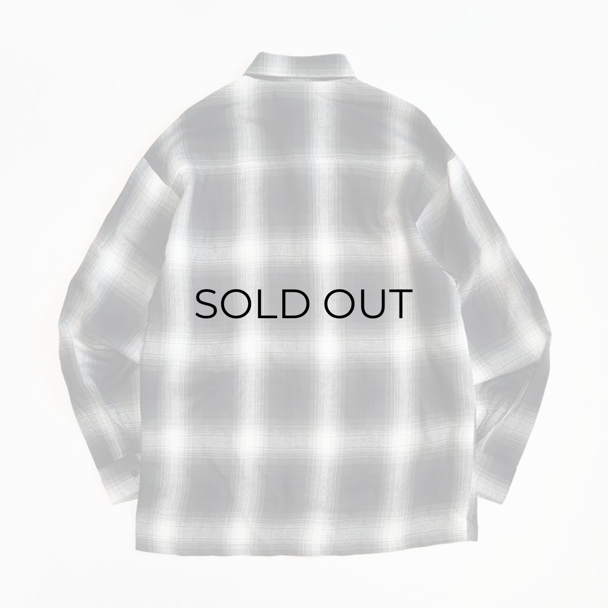 画像3: 【NEW】 CalTop OMBRE CHECK L/S BOX SHIRT "MADE IN USA" (3)
