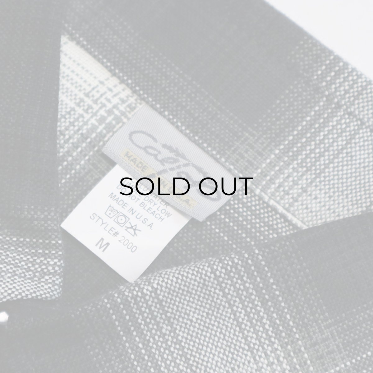 画像6: 【NEW】 CalTop OMBRE CHECK L/S BOX SHIRT "MADE IN USA" (6)