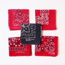 画像1: VINTAGE COTTON BANDANA (1)