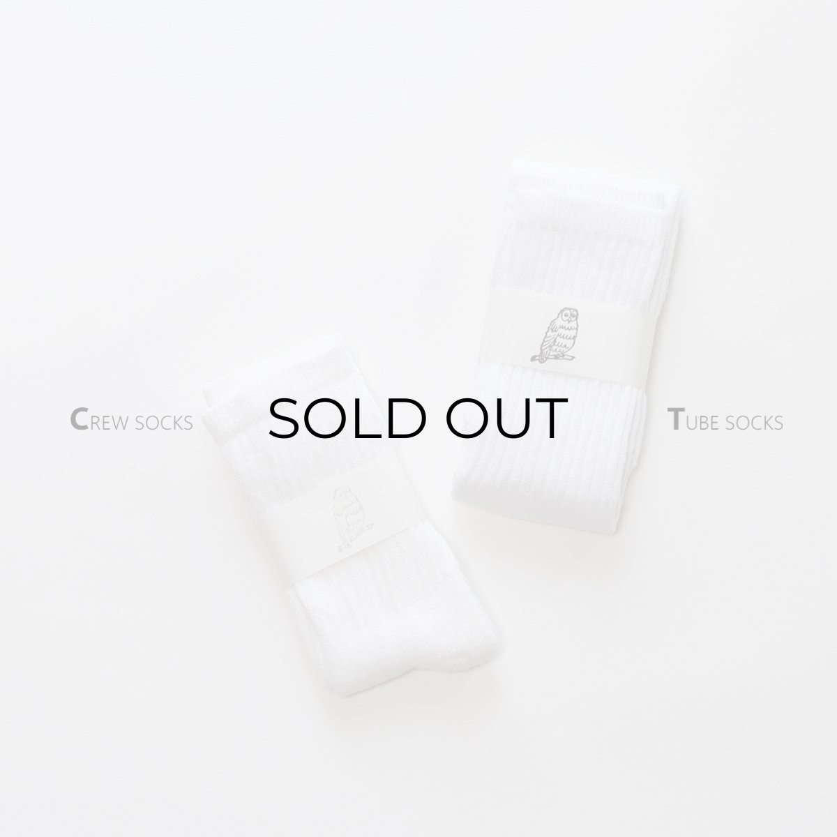 画像2: 再入荷【NEW】 COTTON PLAIN SOCKS "MADE IN USA" (2)