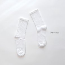 画像3: 再入荷【NEW】 COTTON PLAIN SOCKS "MADE IN USA" (3)