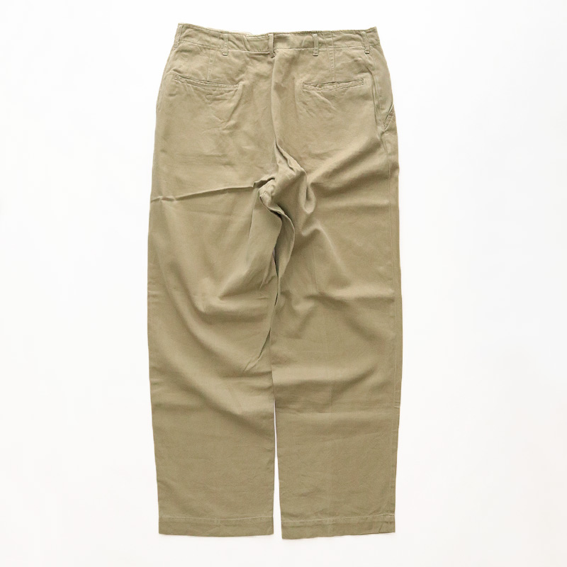 50's US ARMY M-45 KHAKI COTTON TROUSERS【W36 程度】,USED/VINTAGE